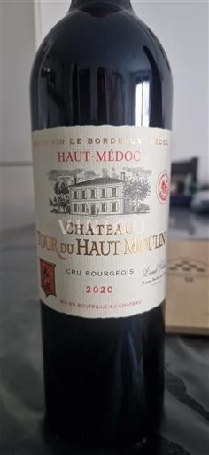 Bordeaux Haut-Médoc Cru Bourgeois Château Tour du Haut Moulin 2020
