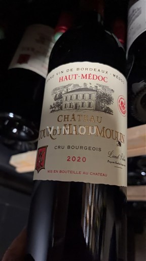 Vine Rouge sec Château Tour du Haut Moulin 2020 Frankrig Bordeaux Haut-Médoc AOC Cru Bourgeois