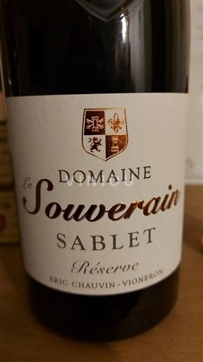 Vallée du Rhône Domaine Le Souverain Réserve 2021