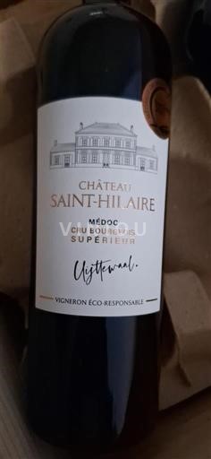 Bordeaux Médoc Cru Bourgeois Supérieur Château Saint-Hilaire 2018