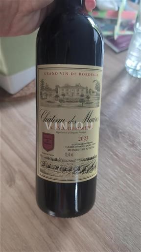 Bordeaux Lalande-de-Pomerol Château Des Maures 2023