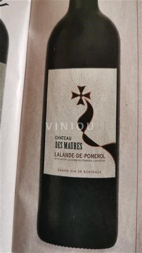 Burdeos Lalande-de-Pomerol Château Des Maures 2023