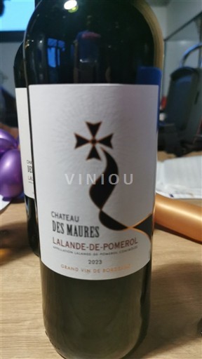 Bordeaux Lalande-de-Pomerol Château Des Maures 2023