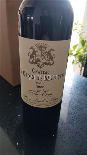 Бордо Сен-Естеф Château La Croix de Marbuzet 2022