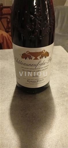 Rhônedalen Châteauneuf-du-Pape Les Combes de Saint-Vincent 2020