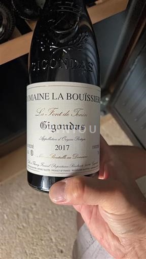 Valle del Ródano Gigondas Domaine La Bouïssière La Font de Tonin 2017
