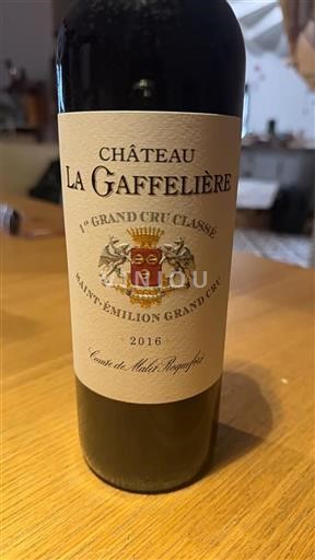 Burdeos Saint-Émilion Gran Cru Grand Cru La Gaffelière 2016
