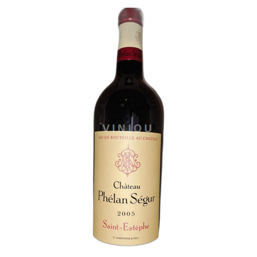Bordeaux Saint-Estèphe Chateau Phélan Ségur 2005
