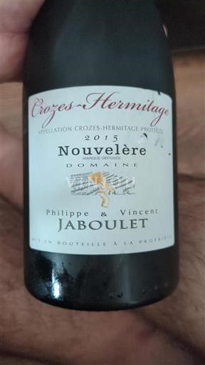 Rhônetal Crozes-Hermitage Jaboulet Nouvelère 2015