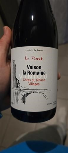 Rhône Valley Côtes du Rhône Villages Le Pont 2023
