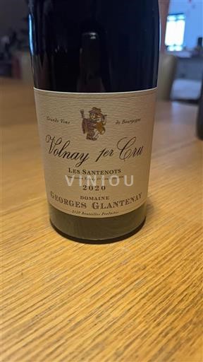 Burgundija Volnay Premier Cru Georges Glantenay Les Santenots 2020