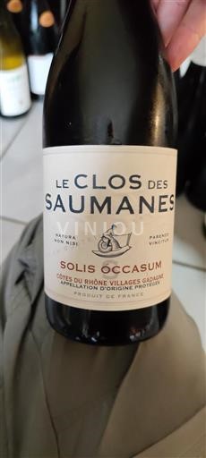 Rhône-dalen Ikke specificeret Le Clos des Saumanes Solis Occasum 2022