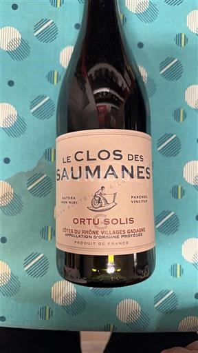 Rhônen laakso Määrittelemätön Le Clos des Saumanes Ortu Solis 2022