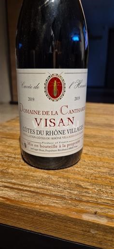 Údolí Rhôny Côtes-du-Rhône-villages Domaine La Cantharide de l'Hermite 2019