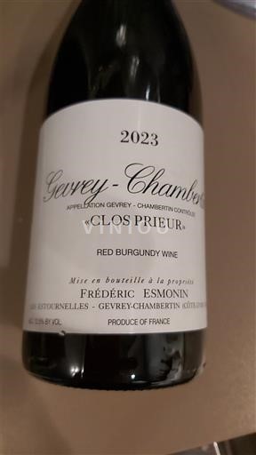 Бургундія Gevrey-Chambertin Premier Cru Frédéric Esmonin Clos Prieur 2023