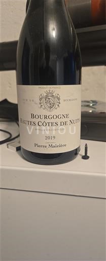 Bourgogne Hautes Côtes de Nuits Pierre Maizière 2019