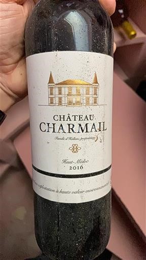 Bordeaux Haut-Médoc Château Charmail 2016