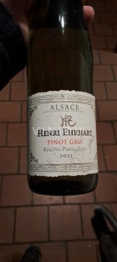 Alsacia Henri Ehrhart Réserve Particulière 2021