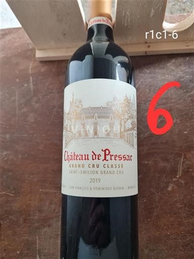 Bordeaux Saint-Émilion Grand Cru Grand Cru Château Pressac 2019