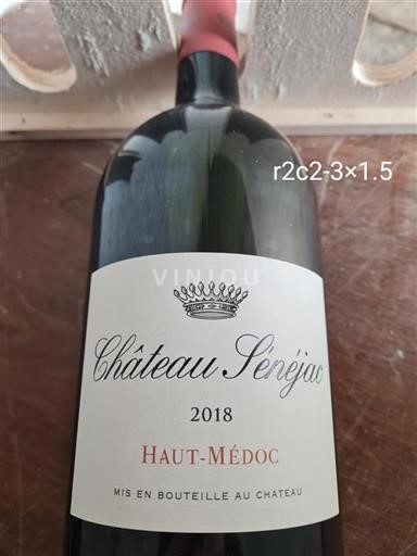 Burdeos Haut-Médoc Château Sénéjac 2018