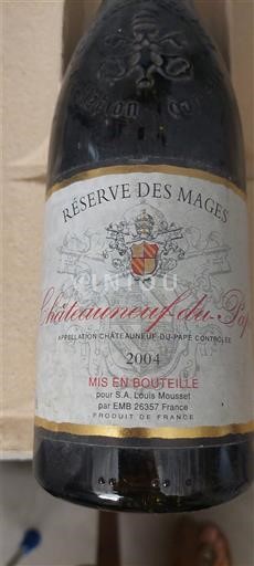 Rhônevallei Châteauneuf-du-Pape Réserve des Mages 2004
