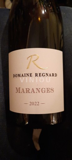 Burgundsko Maranges Domaine Regnard 2022