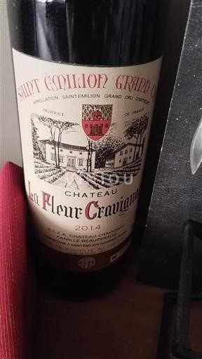 Burdeos Saint-Émilion Gran Cru Grand Cru Château La Fleur Cravignac 2014