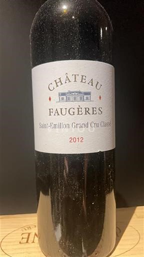 Bordeaux Saint-Émilion Grand Cru Faugères 2012