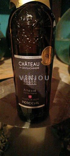 Saboya y Bugey Roussette de Saboya Château La Gentilhommière Altesses Vielles Vignes 2019