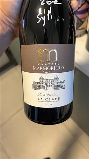 Linguadoca La Clape Château Marmorières Les Pinèdes 2021