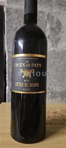 Bordéus Côtes-de-bourg La Croix de Paty 2015