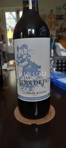 Bordéus Côtes-de-bourg La Croix de Paty 2015