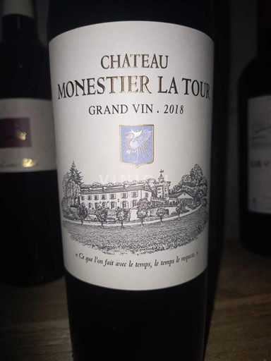 Tây Nam Bergerac Château Monestier La Tour Grand Vin 2018