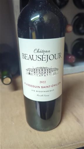 Bordeaux Puisseguin-saint-émilion Château Beauséjour 2022