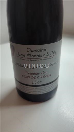Burgundija Pommard Premier Cru Domaine Jean Monnier & Fils Clos de Citeaux 2009