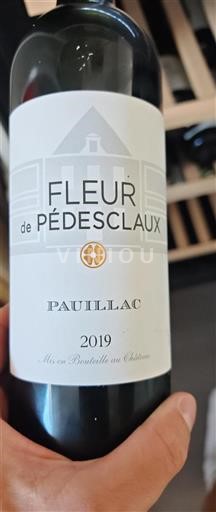 Bordeaux Pauillac Fleur de Pédesclaux 2019