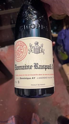 Rhônen laakso Gigondas Domaine Raspail-Ay 2019
