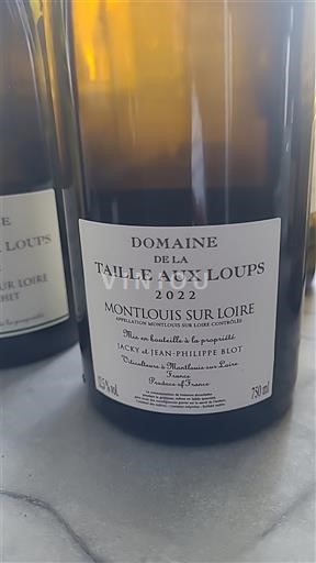 Údolí Loiry Montlouis-sur-Loire Domaine La Taille Aux Loups 2022