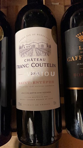 Bordeaux Saint-Estèphe Château Franc Coutelin 2015