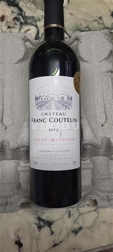 Bordeaux Saint-Estèphe Château Franc Coutelin 2015