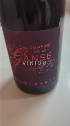 Valle del Rodano Vacqueyras Domaine La Ganse 2020