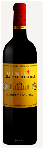 Bordeaux Lalande-de-Pomerol Château Altimar 2021