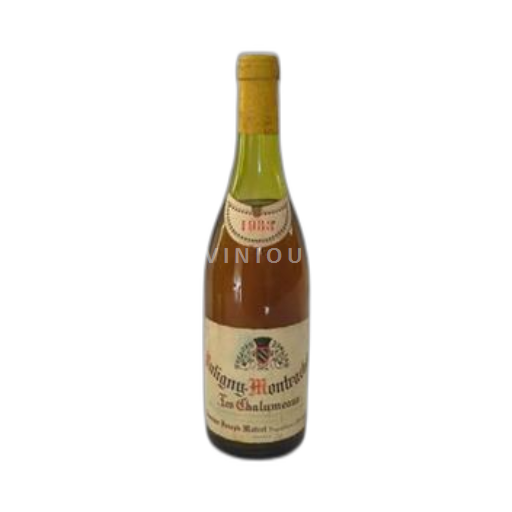 Vin Blanc sec Les Chalumeaux Joseph Matrot 1983 France Bourgogne Puligny-montrachet AOC Premier Cru