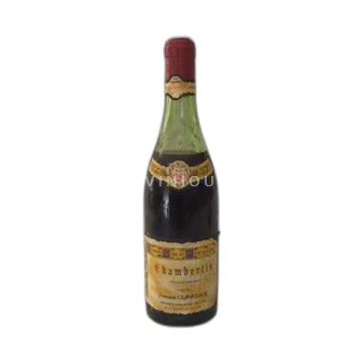 Vin Rouge sec Antoine Clavelier 1943 France Bourgogne Chambertin AOC Grand Cru
