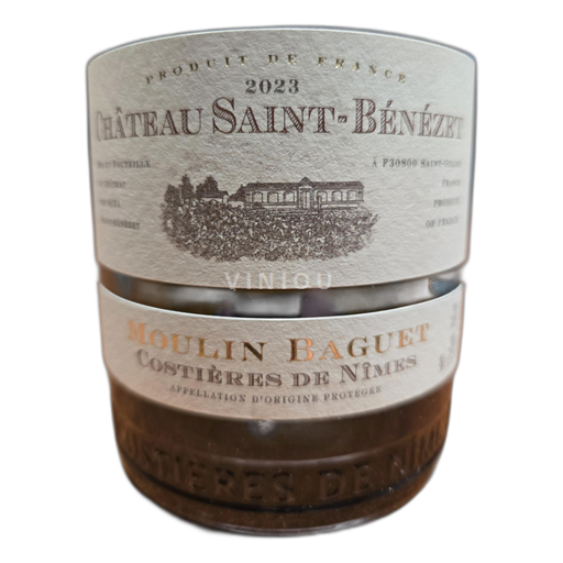 Rhône-dalen Costières-de-nîmes Château Saint-Bénezet Moulin Baguet 2023