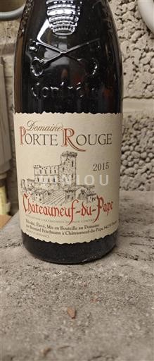 Rhône-dalen Châteauneuf-du-Pape Domaine Porte Rouge 2015