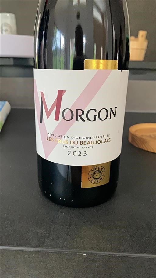Vin Rouge sec Inconnu 2023 France Beaujolais Morgon AOC