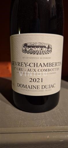 Burgundy Gevrey-Chambertin Premier Cru Domaine Dujac Aux Combottes 2021