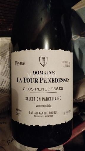 Languedoc Languedoc-ylängöt Domaine La Tour Penedesses Clos Penedesses 2021