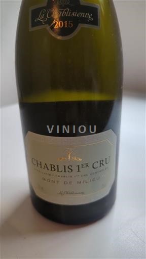 Bourgogne Chablis Premier Cru La Chablisienne Mont de Milieu 2015